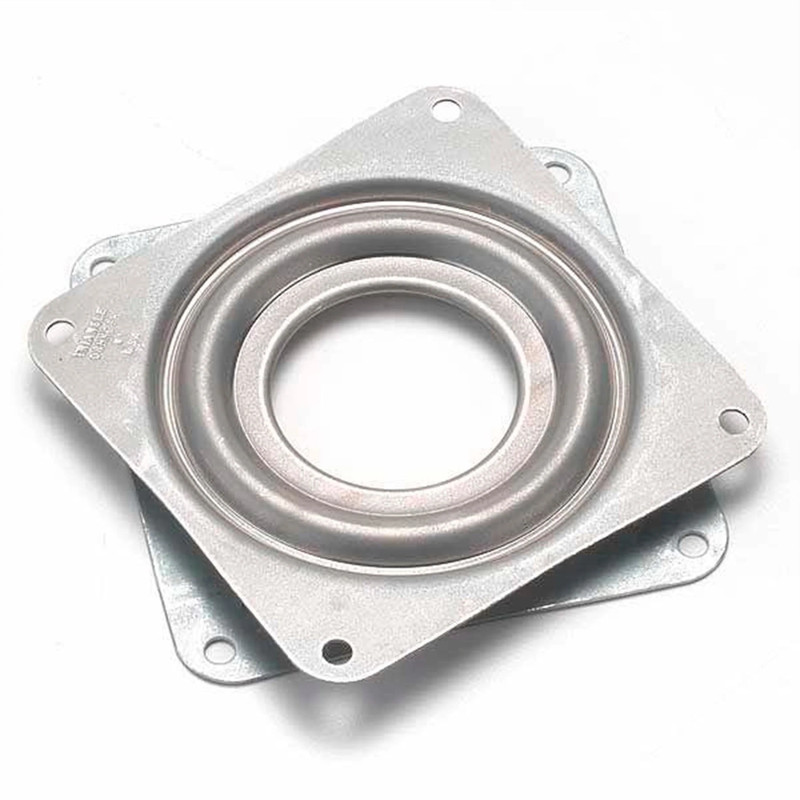 Flat Square Lazy Susan 3" 5/16" T Capacity 200 lbs